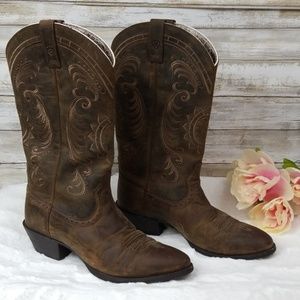 Ariat Cowboy Boots Size 8 Like new!